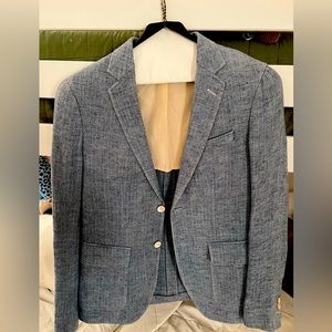 Gant herringbone blazer. 40R